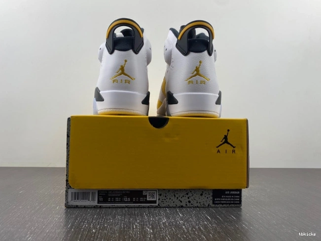 Reps TBK 6 Air Jordan Yellow Ochre CT8529-170 0703